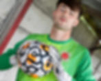 VerveSport photoshoot of the brand-new Reflex Goalkeeper shirt worn by Blackpool Wren Rovers.