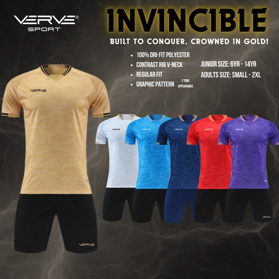 Graphic showcasing the VerveSport Invincible Kit
