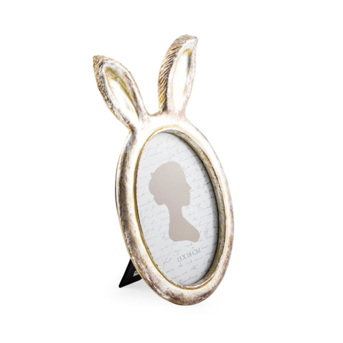 Antique Silver Rabbit Photo Frame | Unique Interiors & Gifts