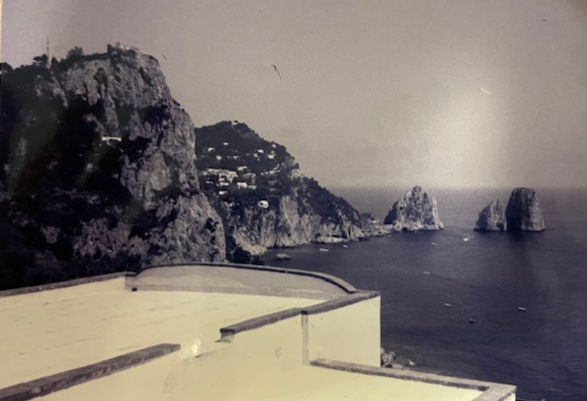Atop a hill in Capri