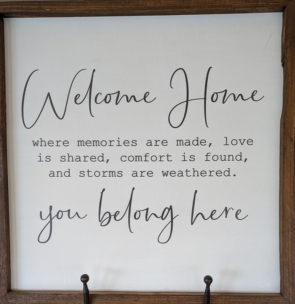 welcome page