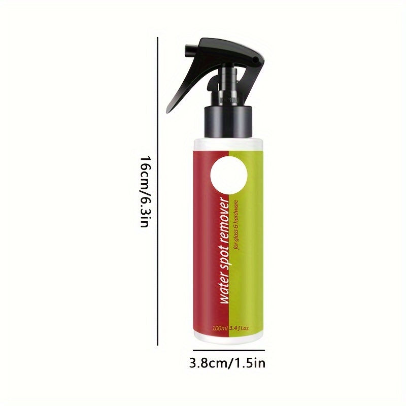 Thumbnail: Bathroom Glass Cleaning Paste Hard Water Spot Remover Shower Door Mirror Tile Fa