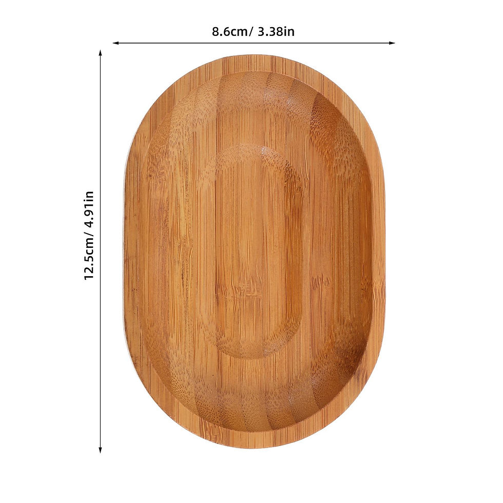 Thumbnail: Bathroom Holder Bamboo Elegant Drainage System Versatile Fit Shower Dish Bar of 