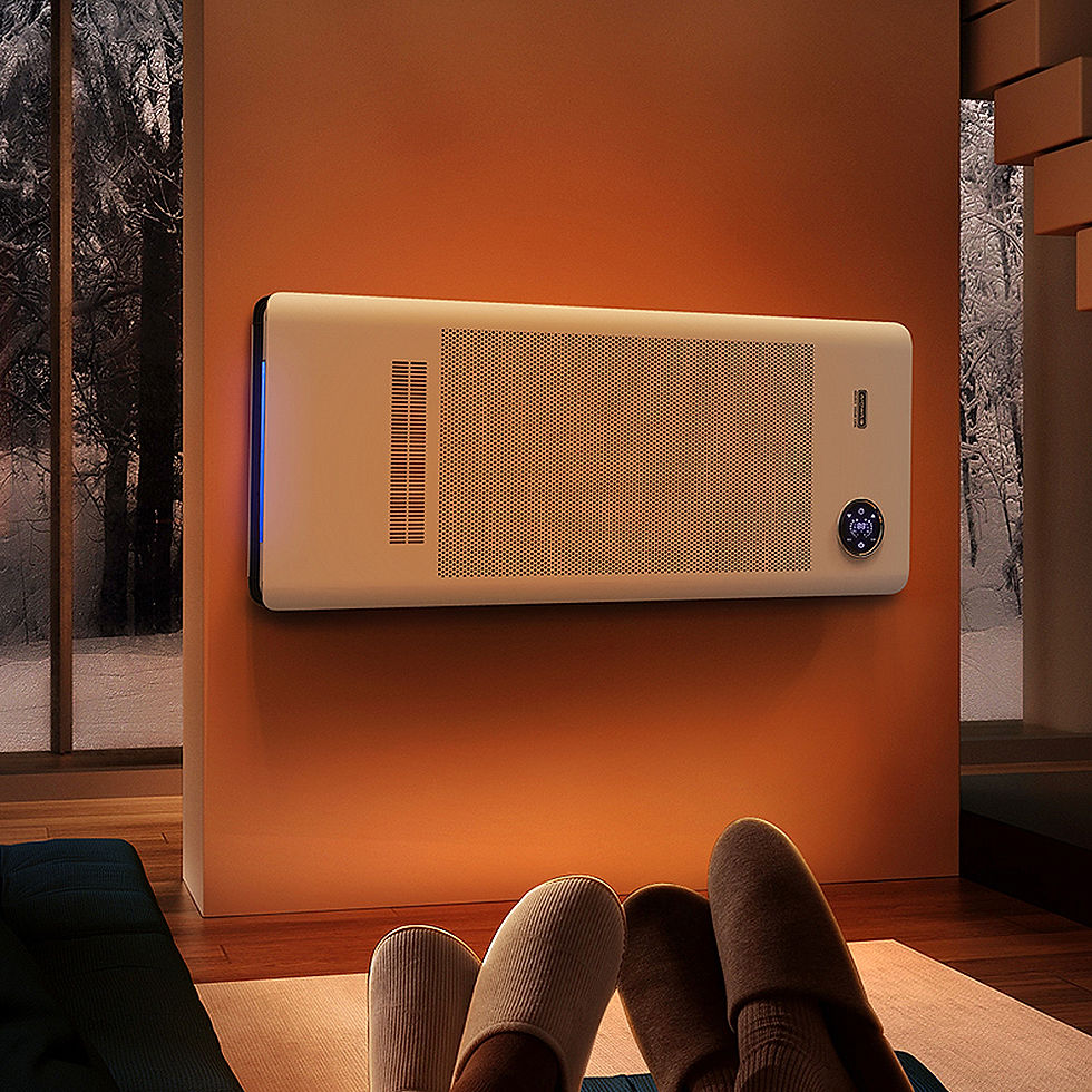 Thumbnail: Portable Electric Infrared Heater Wall-Mounted Ceiling-Installed with Adjustable