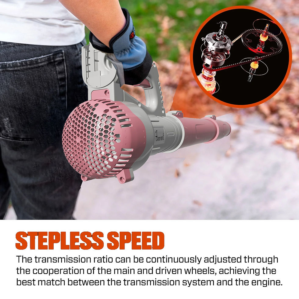 Thumbnail: 540 CFM 150 MPH Cordless Leaf Blower, Equipped with One 4.0Ah Battery, Battery P