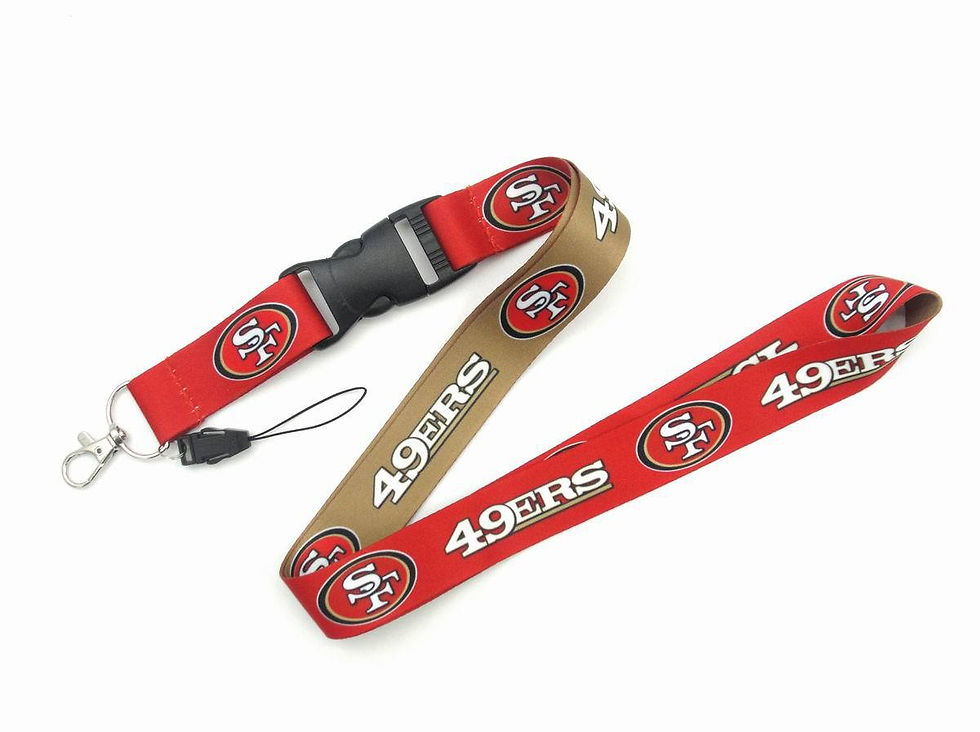 Thumbnail: New Arrival NFL 32 Football Team Keychain Lanyard with ID Card Holder High Quali