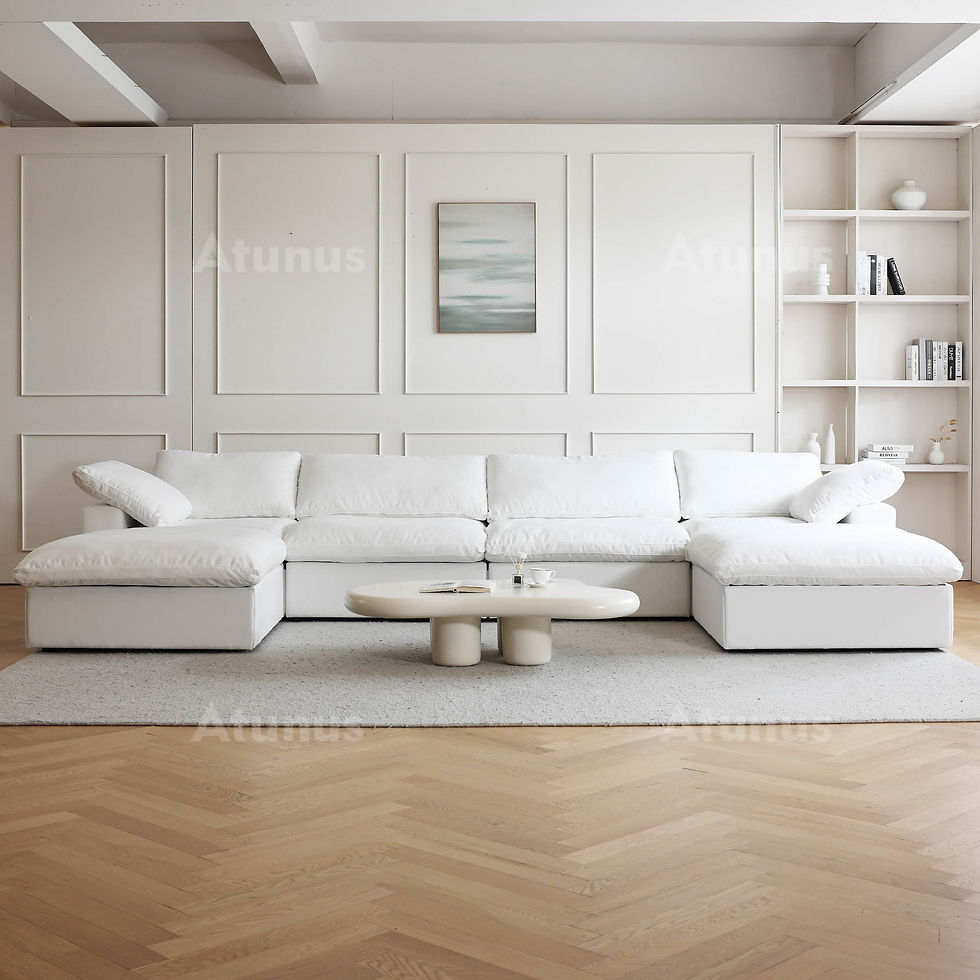 Thumbnail: ATUNUS USA in Stock Drop Shipping Modern Sofa Wholesale Living Room Furniture Co