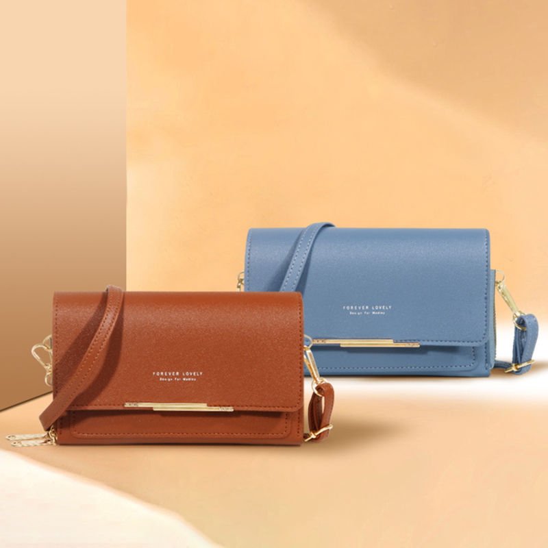 Thumbnail: Women's Wallet Korean Handbag Multi Card Large Capacity Casual Shoulder Bag Mobi