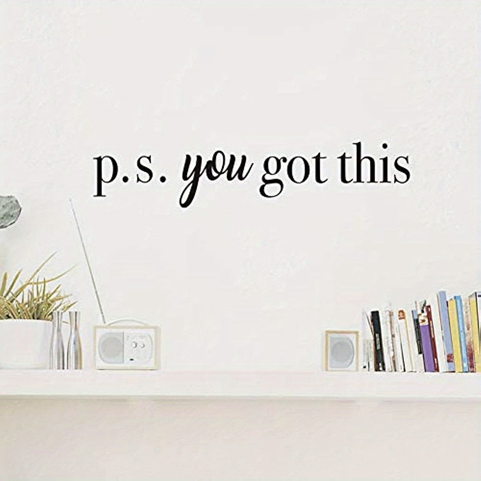Thumbnail: 1pc, You Got This Wall Sticker, Motivational Quotes Positive Attitude Wall Stick