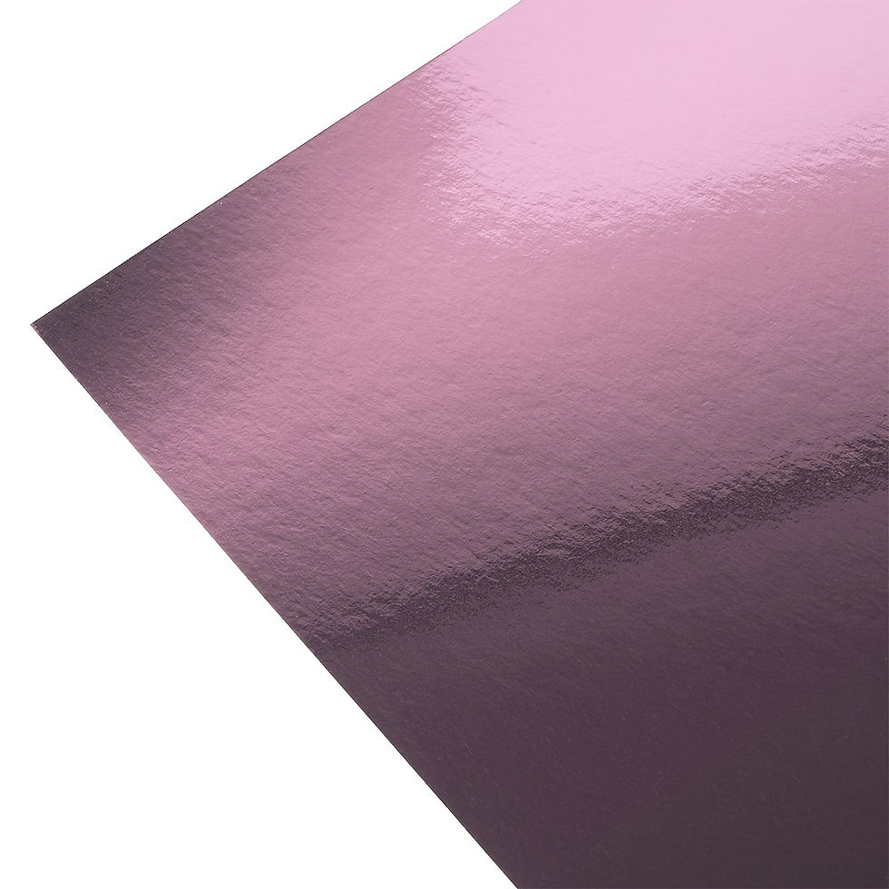 Thumbnail: 100sheets Colorful Metallic A4 Cardstock Paper Assorted Colors Mirror Reflective