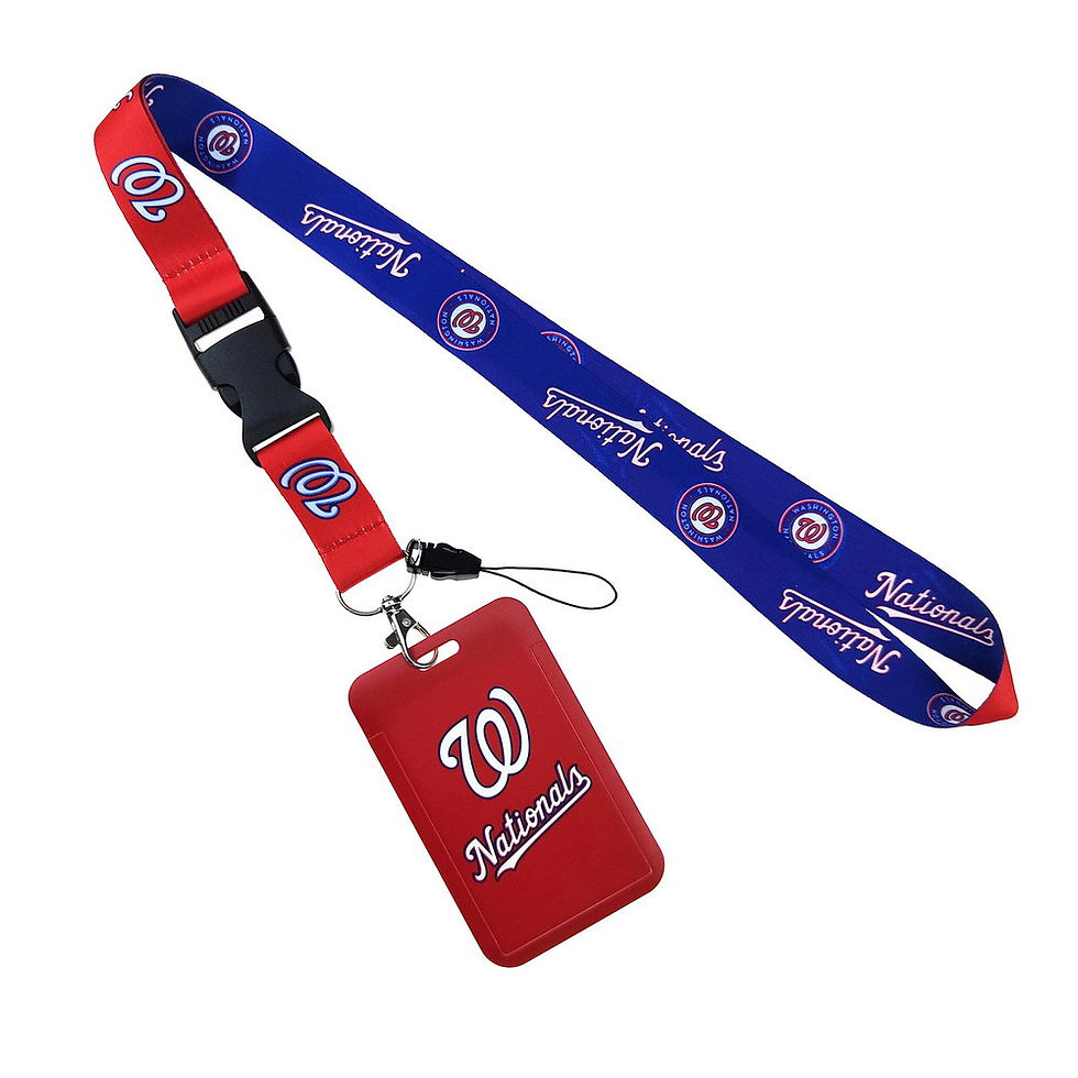 Thumbnail: New Arrival NFL 32 Football Team Keychain Lanyard with ID Card Holder High Quali