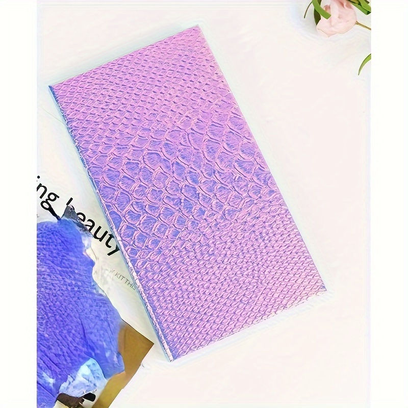 Thumbnail: 1pc Mermaid Magnetic Palette With Mirror, Fish Scale Design, Suitable For Highli
