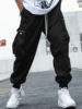 Thumbnail: Men's High Waist Polyester/Cotton Breathable Eco-Friendly Worsted Lightweight Dr