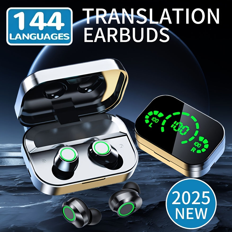 Thumbnail: GREATWALL 2025 AI Translator Earbuds New Three-screen Intelligent Digital Displa
