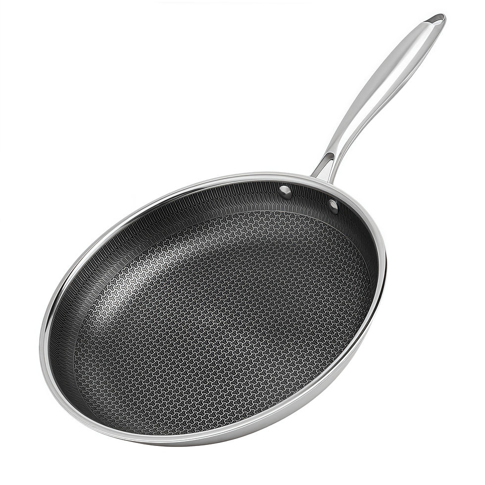 Thumbnail: Wholesale Custom Triply Non-Stick 304 Stainless Steel Induction Cookware Set 20/