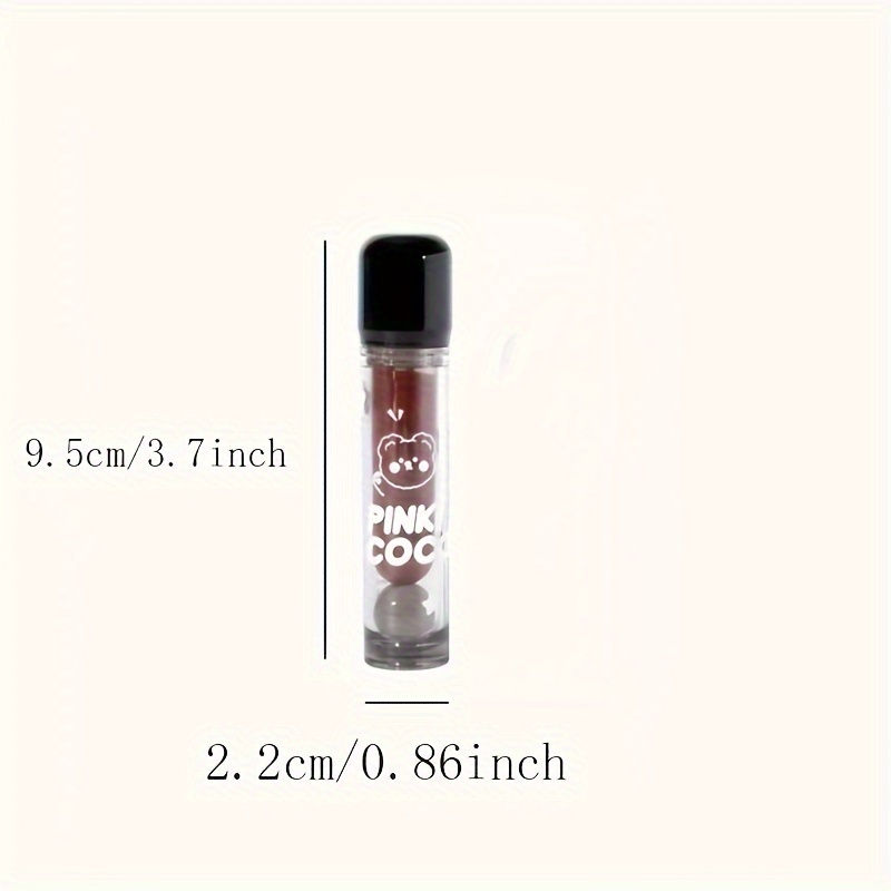 Thumbnail: PINK COCO Teddy Glossy Lip Glaze, Mirror Shine Finish, Moisturizing Lip Gloss Li