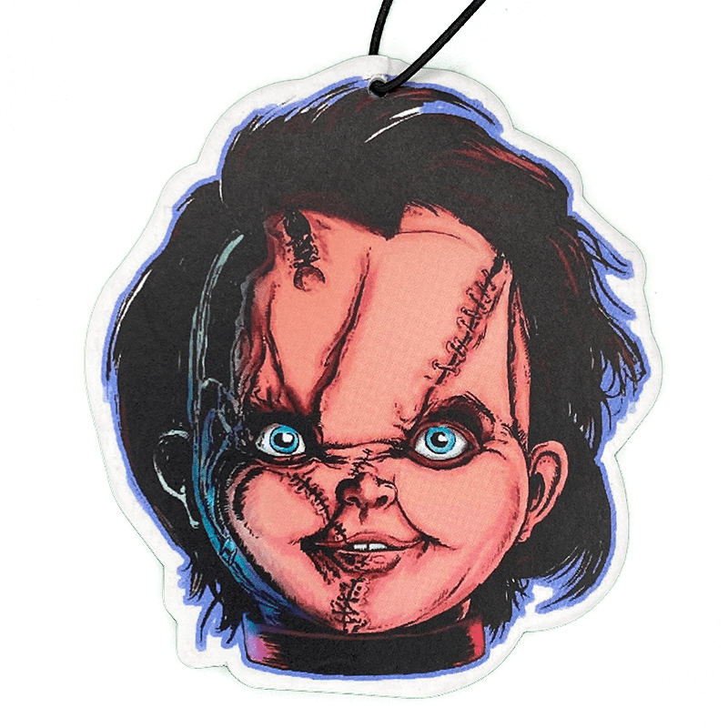 1pc Horror Cartoon Design Car Air Freshener - Car Rearview Mirror Hanging Aromat