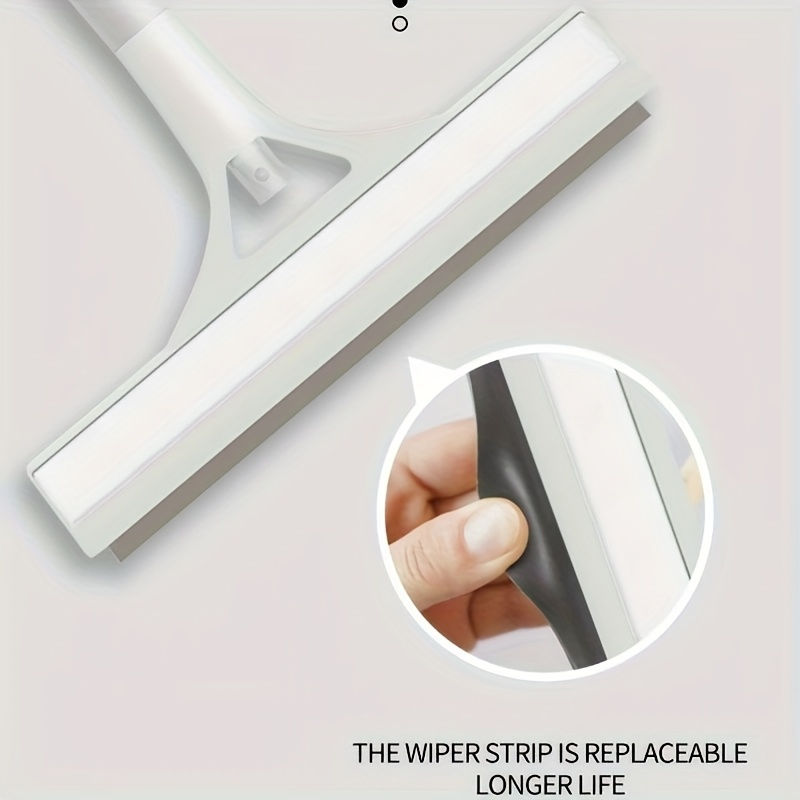 Thumbnail: 1pc, 3 In 1 Glass Wiper With Scraper And Sprayer, Window Cleaner, Multifunctiona