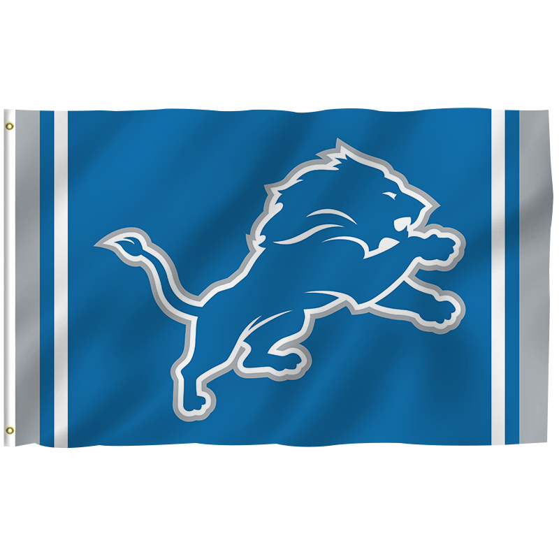 Thumbnail: High Quality 3x5ft for NFL Football Team Custom Design Banners for Detroit Lions