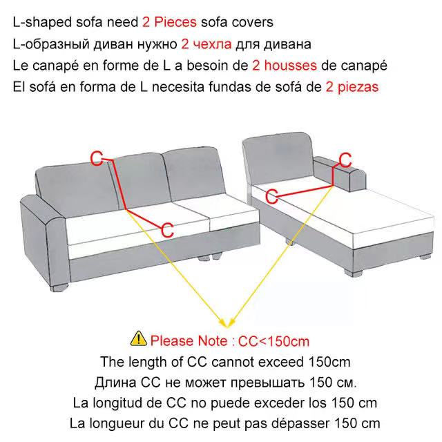 Thumbnail: Yellow Elastic Solid Color Armchair Cover Sofa All-inclusive Couch Cover 1 2 3 S