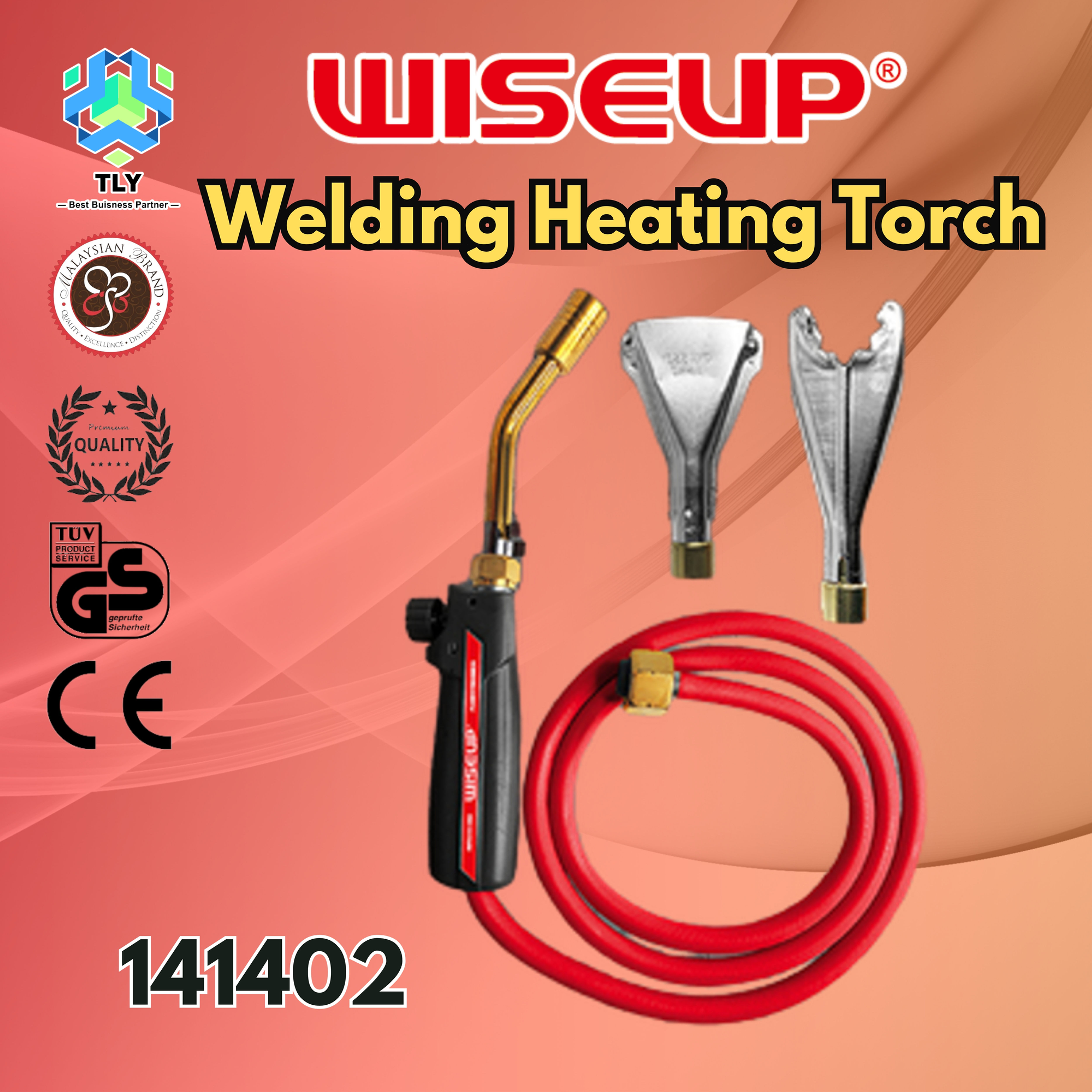 FED04 Wiseup 3Pcs Heating Torch 141402