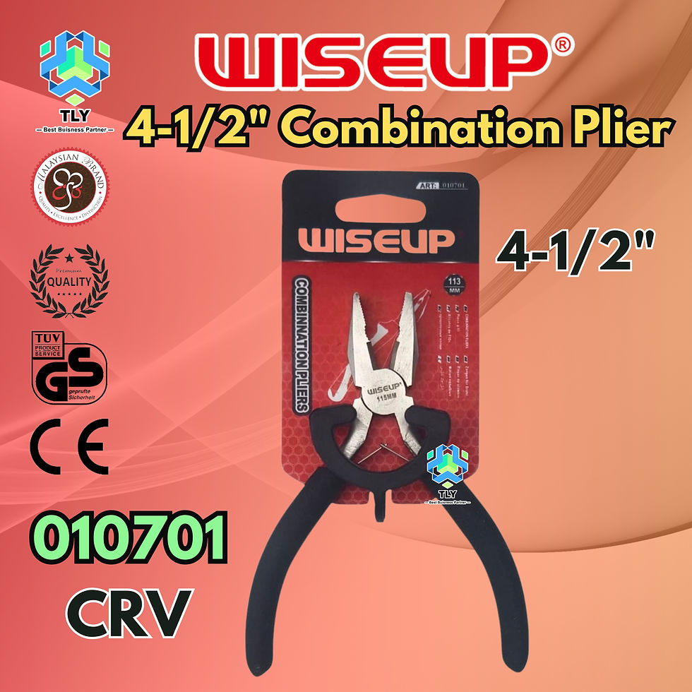 Thumbnail: JAD02 Wiseup 4-1/2" Combination Plier 010701