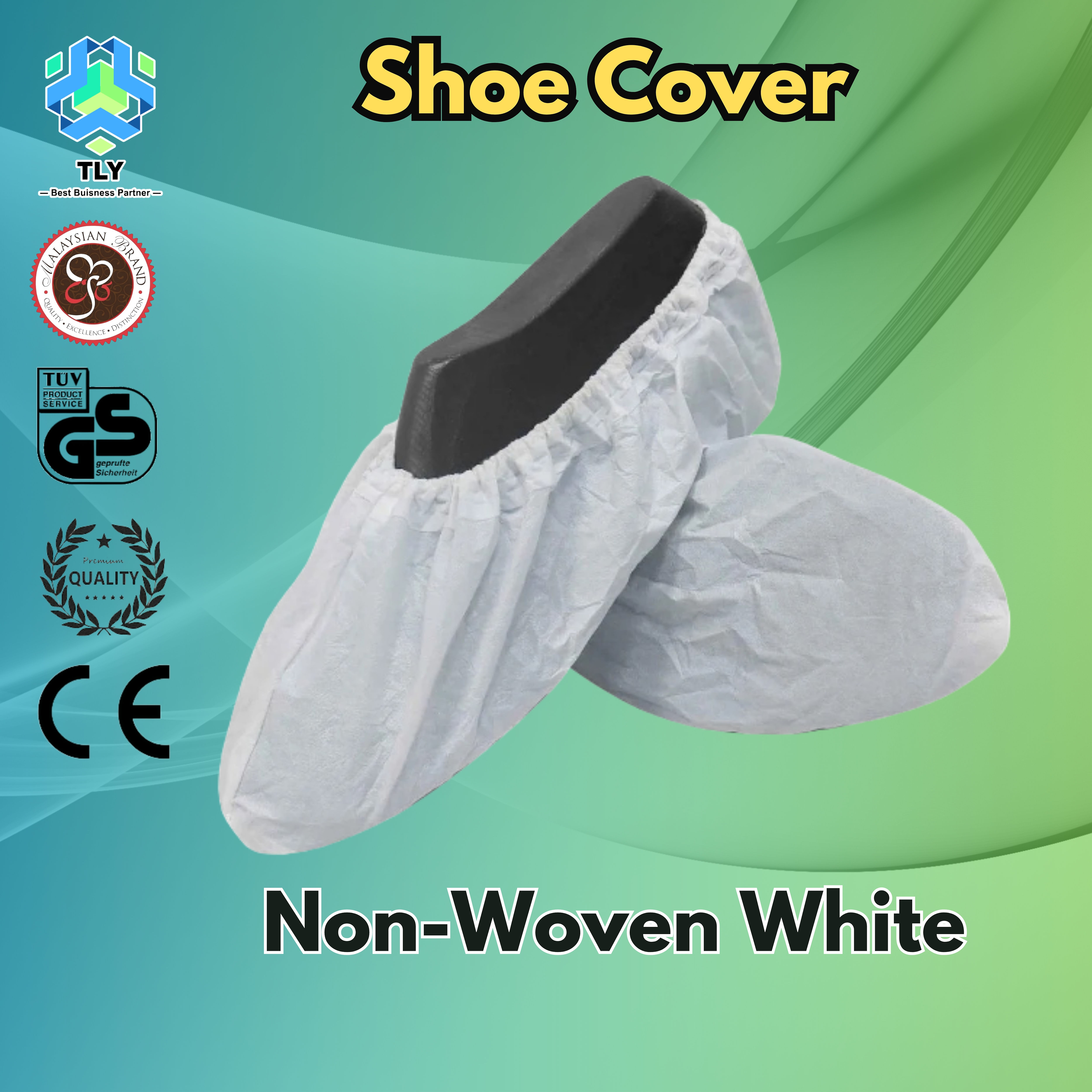 EFB04 Shoe Cover - Non-Wove White