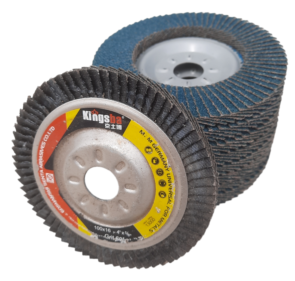 Thumbnail: CBBA03 Kingsba Flap Disc - 4" x 16mm