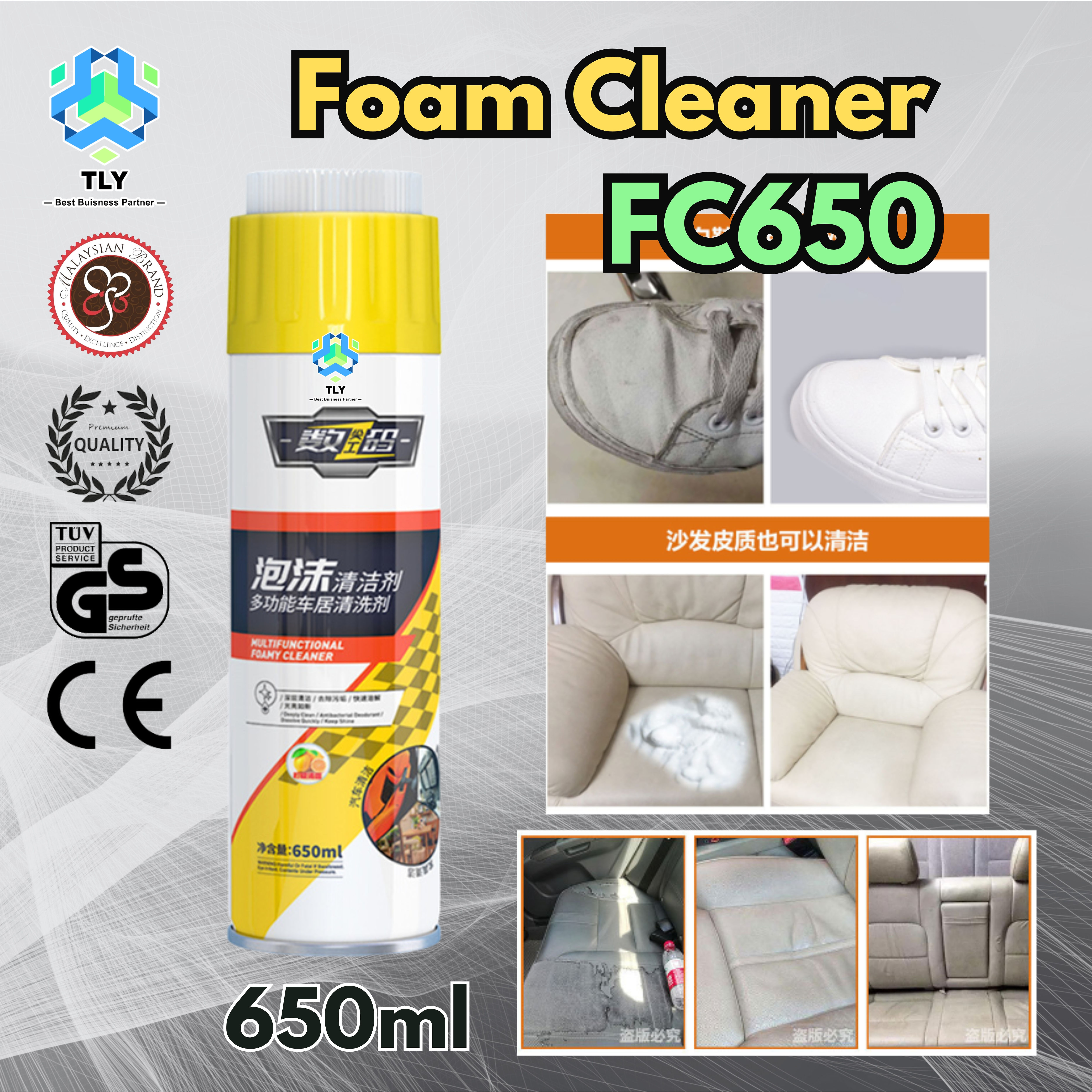 LEF01 Multi-Purpose Foam Cleaner FC650