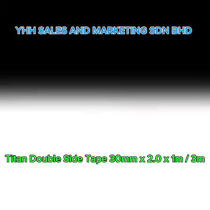 Thumbnail: HEA02 Titan Double Side Tape 30mm x 2.0 x 1m / 3m