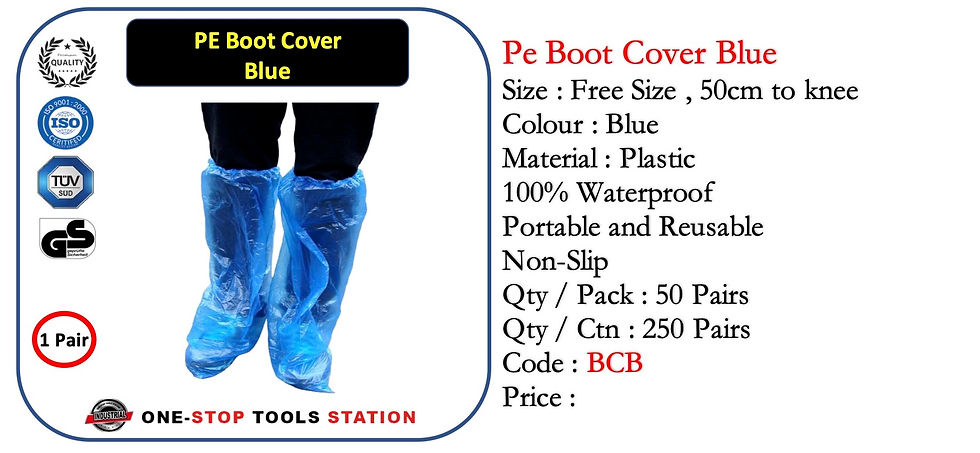 Thumbnail: EFC01 Boot Cover - Cpe Blue