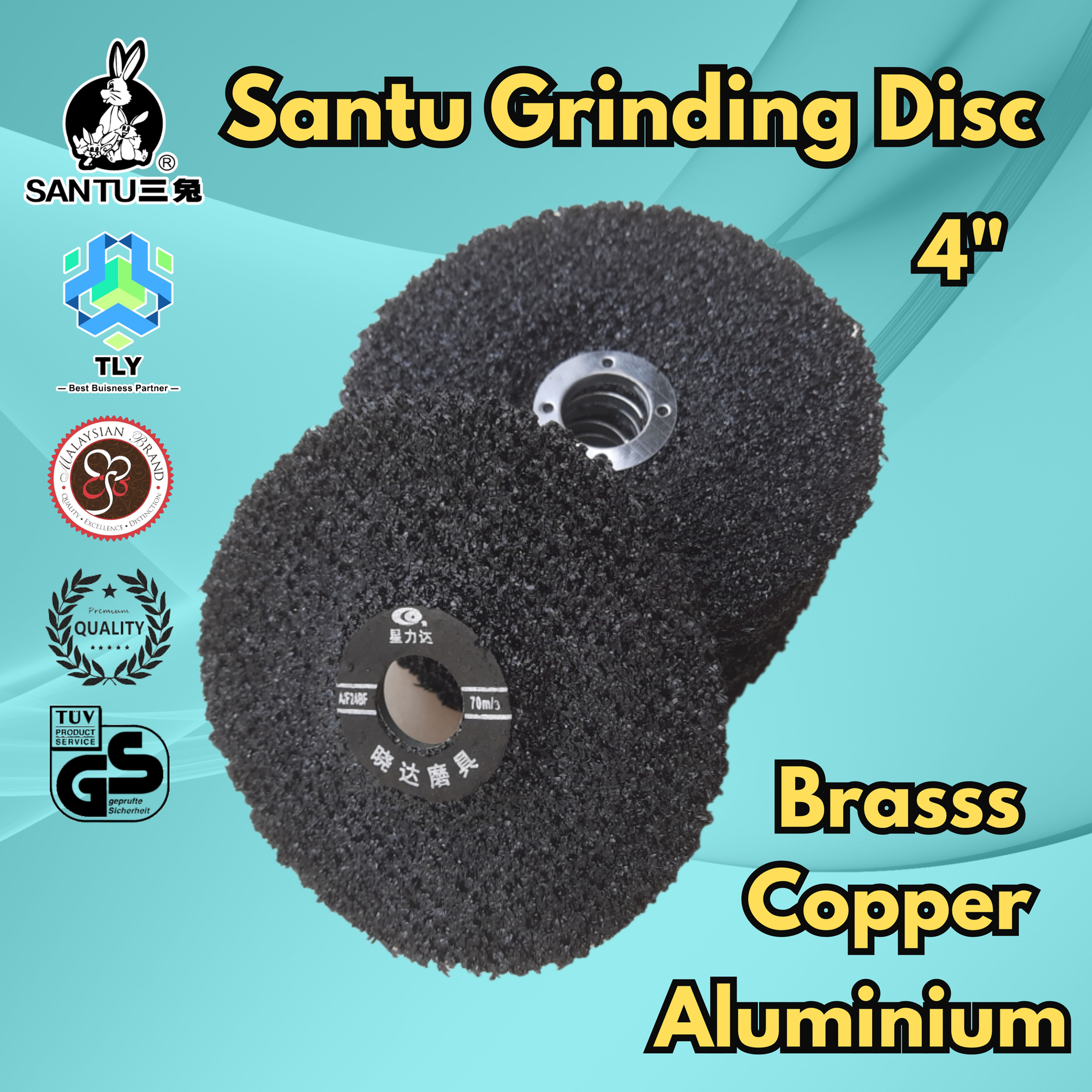 CDC09 4"Grinding Disc For Copper Aluminium