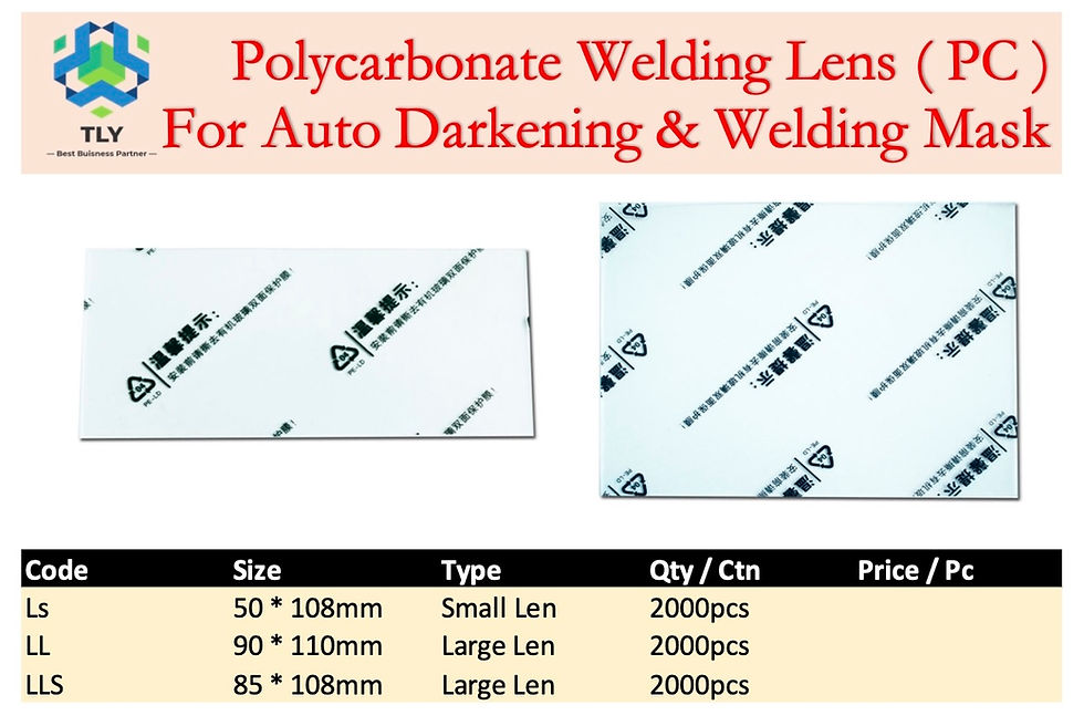 Thumbnail: FBC05 Welding Lens - Polycarbonate Lens 50mm x 108mm