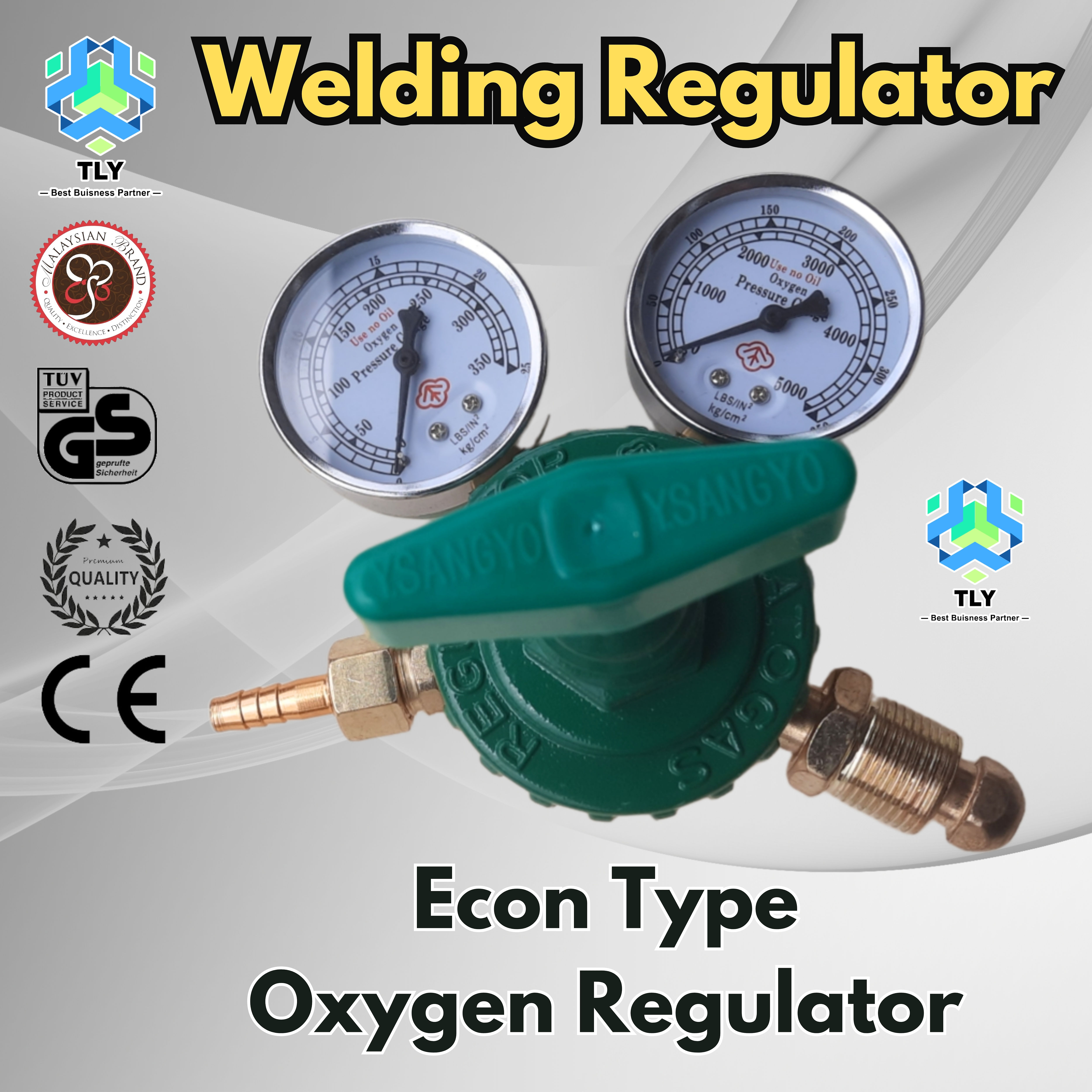 FFA01 Welding Econ Regulator - Oxygen