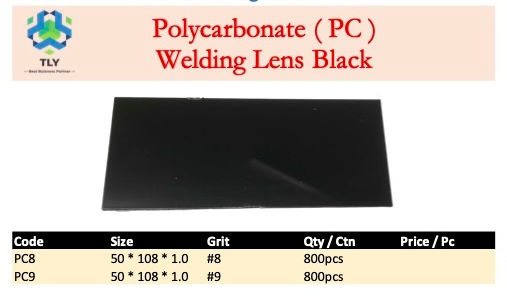 Thumbnail: FBC07 Welding Lens - Polycarbonate Lens Black