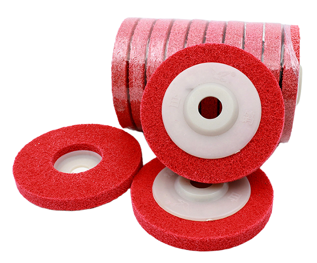 Thumbnail: CCE02 Pollishing Disc - 4" Non-Woven Disc Red