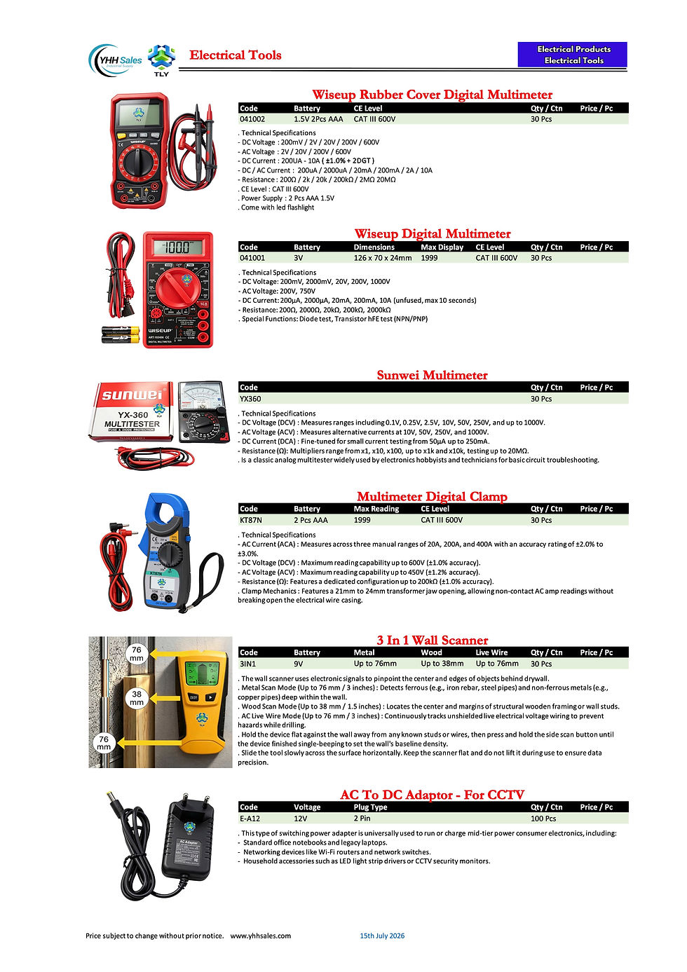 Thumbnail: GMD05 3 In 1 Wall Detector