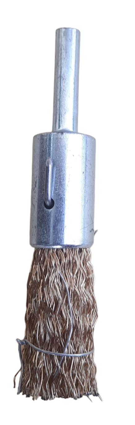Thumbnail: CADA01 Wire End Brush - Steel Brass Coated