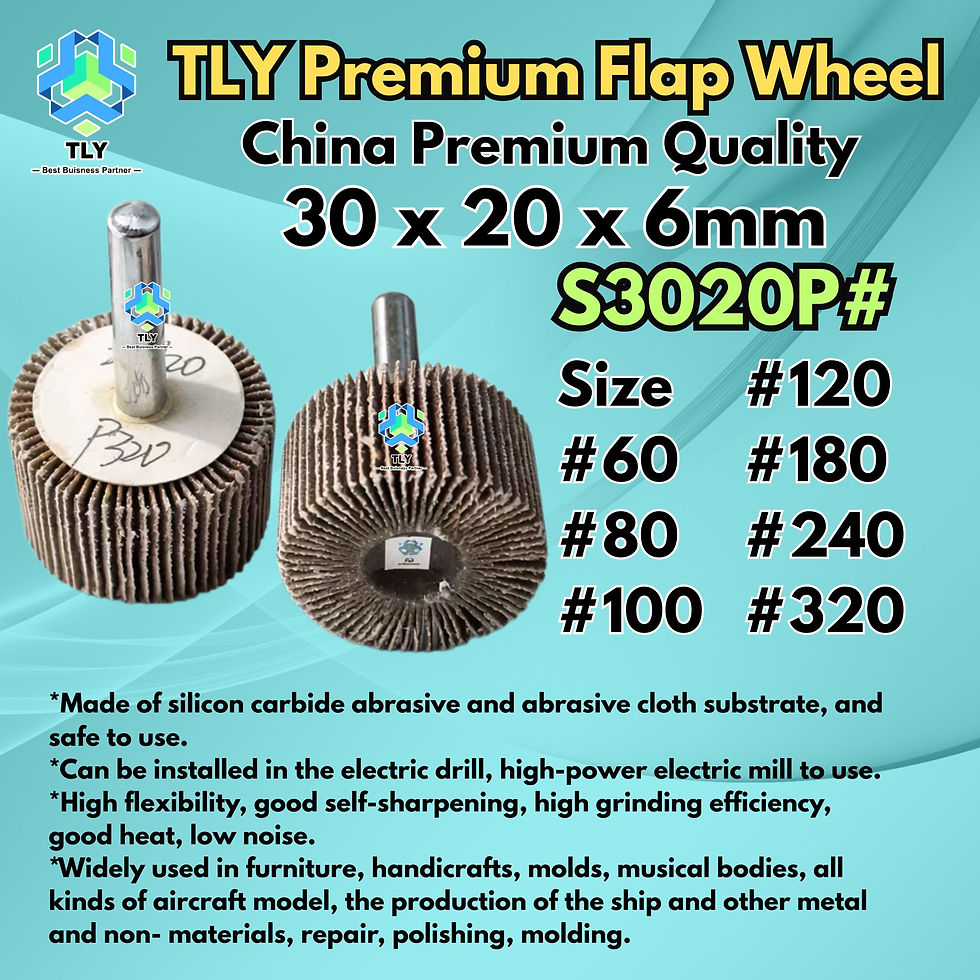 Thumbnail: CBDA07 TLY Sanding Flap Wheel 30 x 20 x 6mm S3020P#