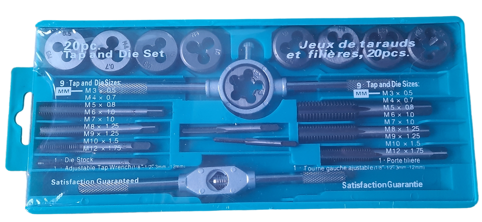 Thumbnail: ADF01 Green Arrow - 20 Pcs Tap & Die Set TD20