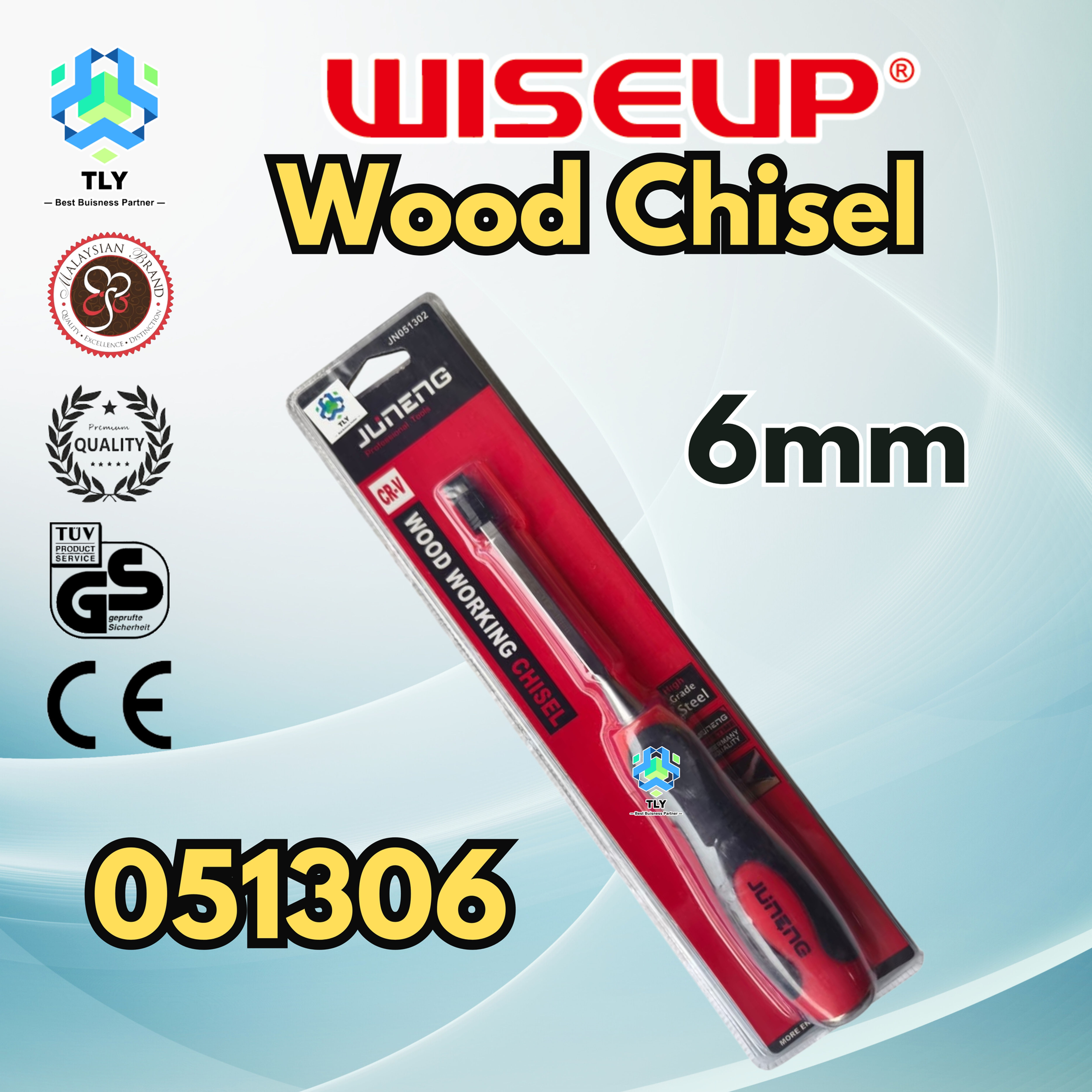 JRE01 Wiseup Wood Chisel 6mm 051306