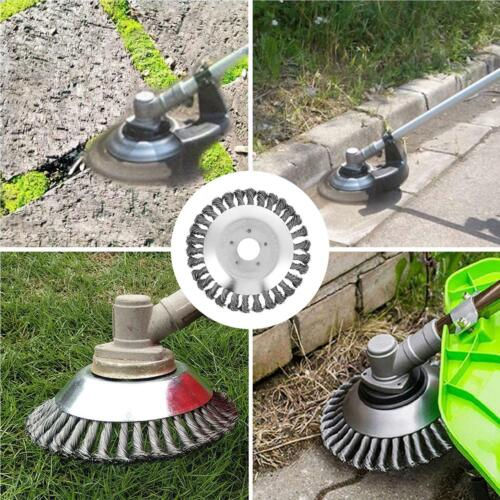 Thumbnail: CABA01 Wheel Brush - Twisted Wire For Grass Cutter