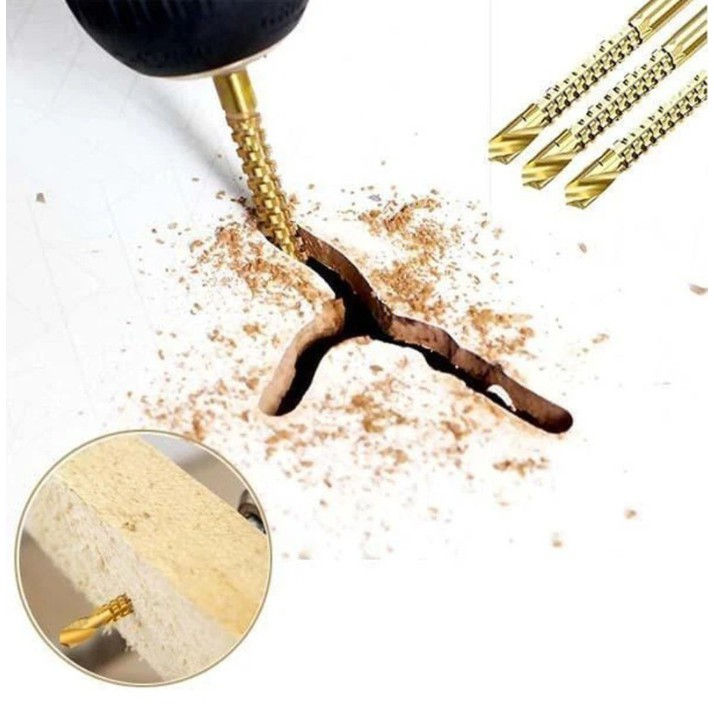 Thumbnail: AFD01 3Pcs Routing Drill Bit 3PS
