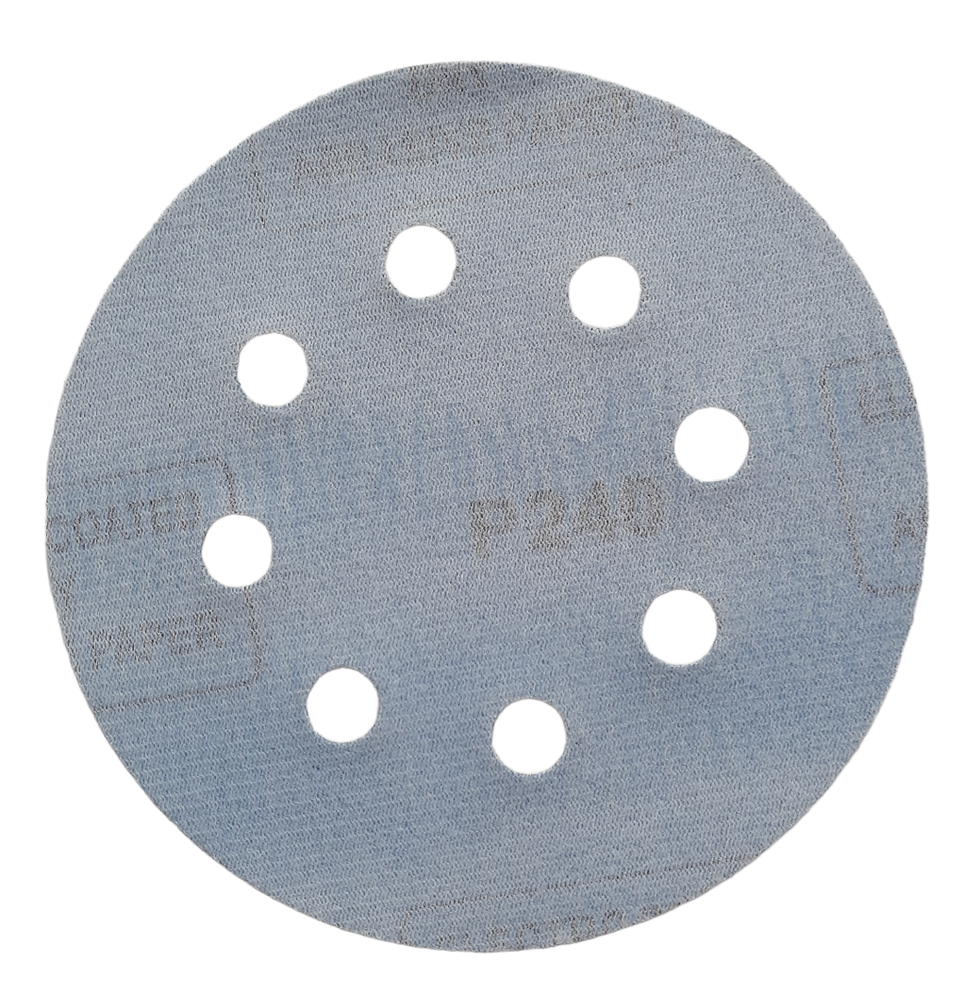 Thumbnail: CBCA02 Sanding Disc - 125mm x 8 Holes White Velcro