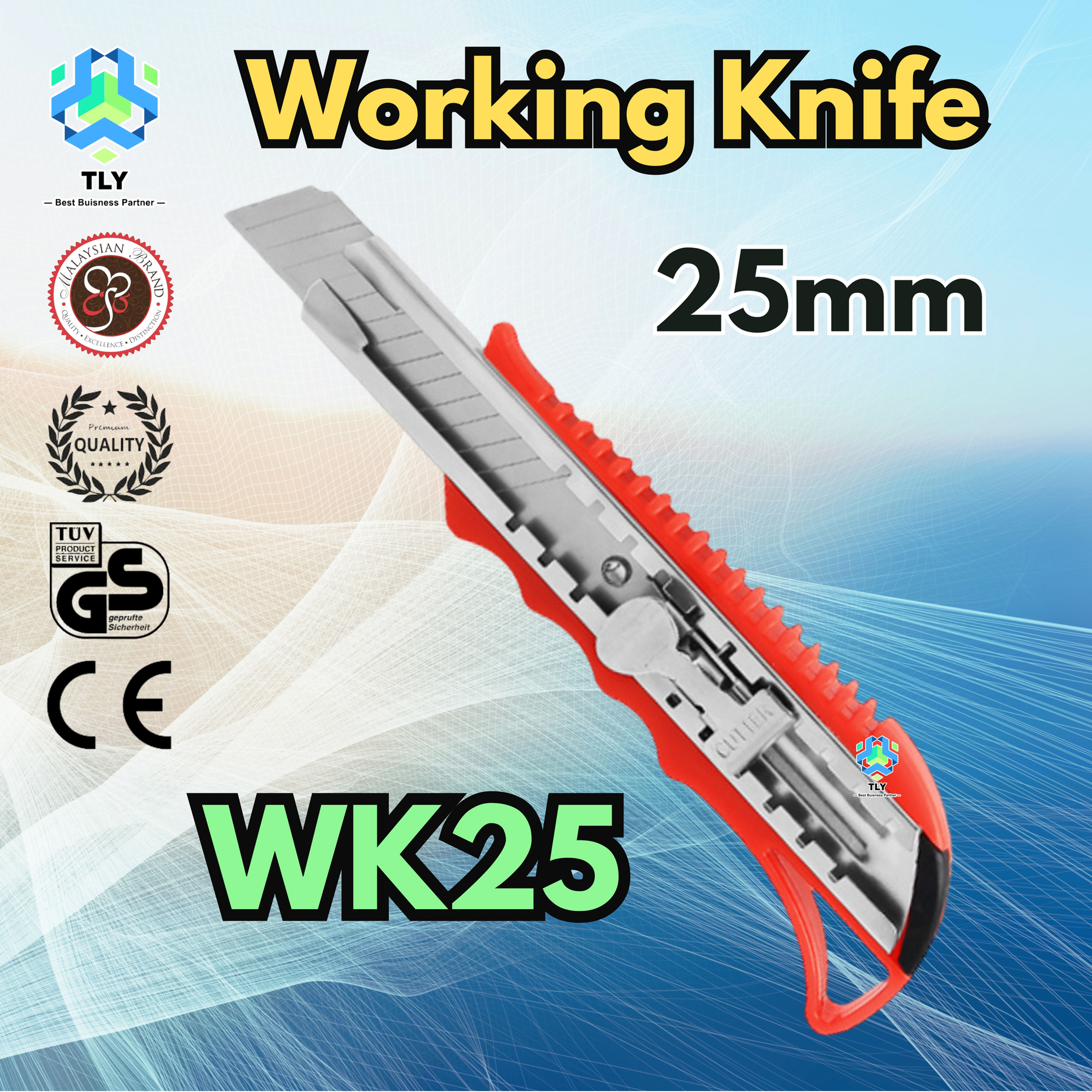 OEB02 25mm Working Knife WK25