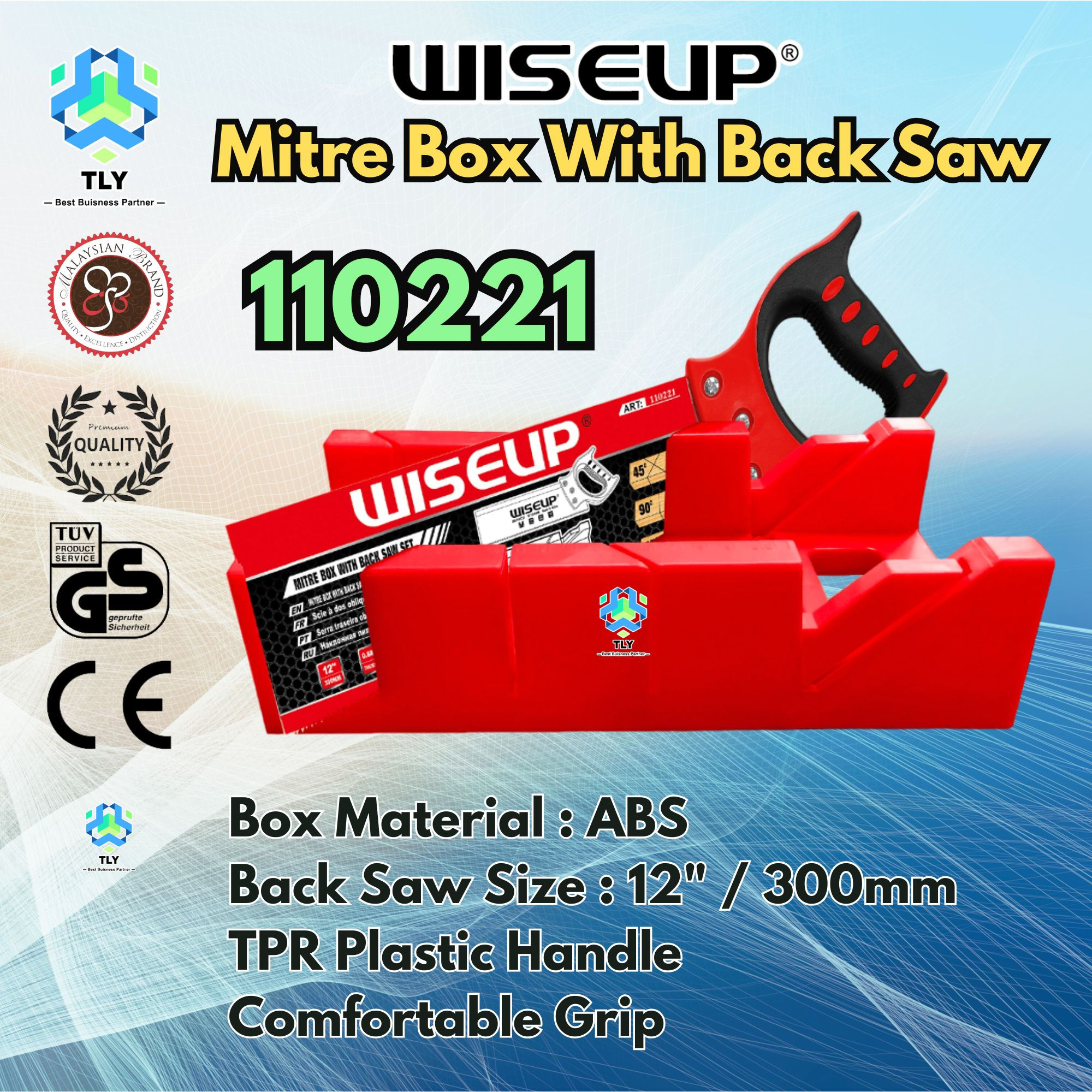 ONC01 Wiseup Mitre Saw With Back Saw 110221