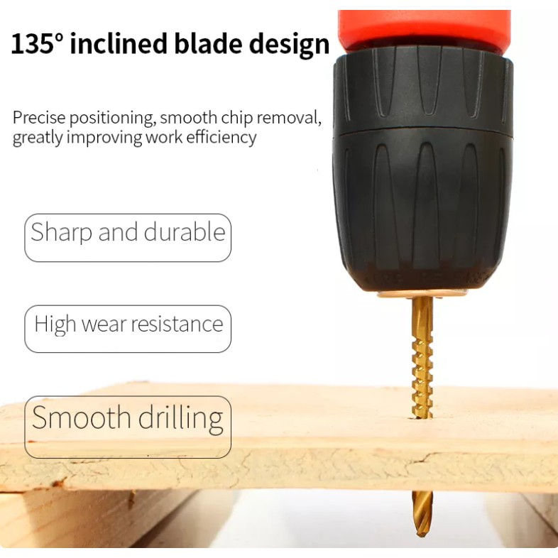 Thumbnail: AFD01 3Pcs Routing Drill Bit 3PS