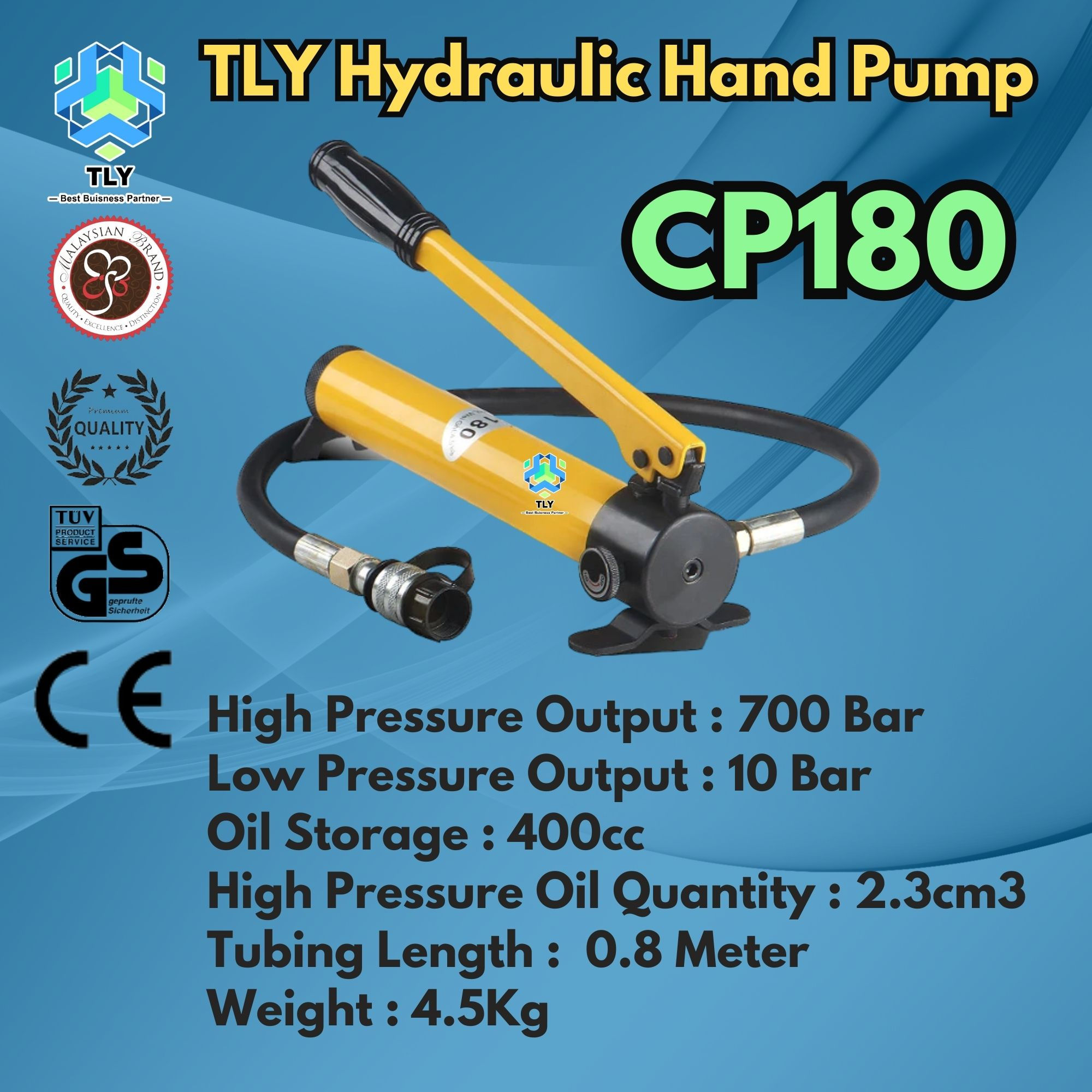 BEB01 Hydraulic Hand Pump CP180