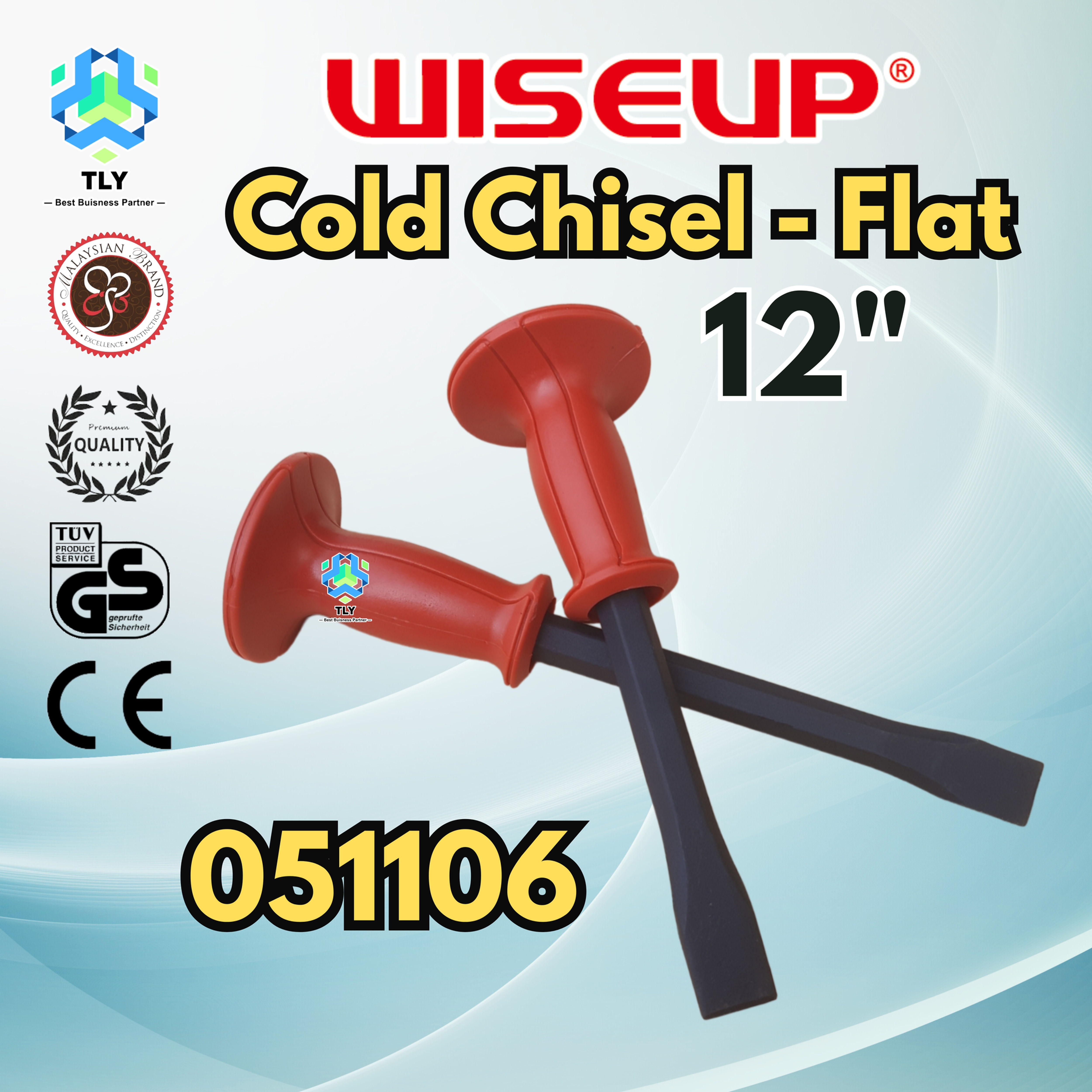 JRF02 Wiseup Cold Chisel Flat 12" 051106