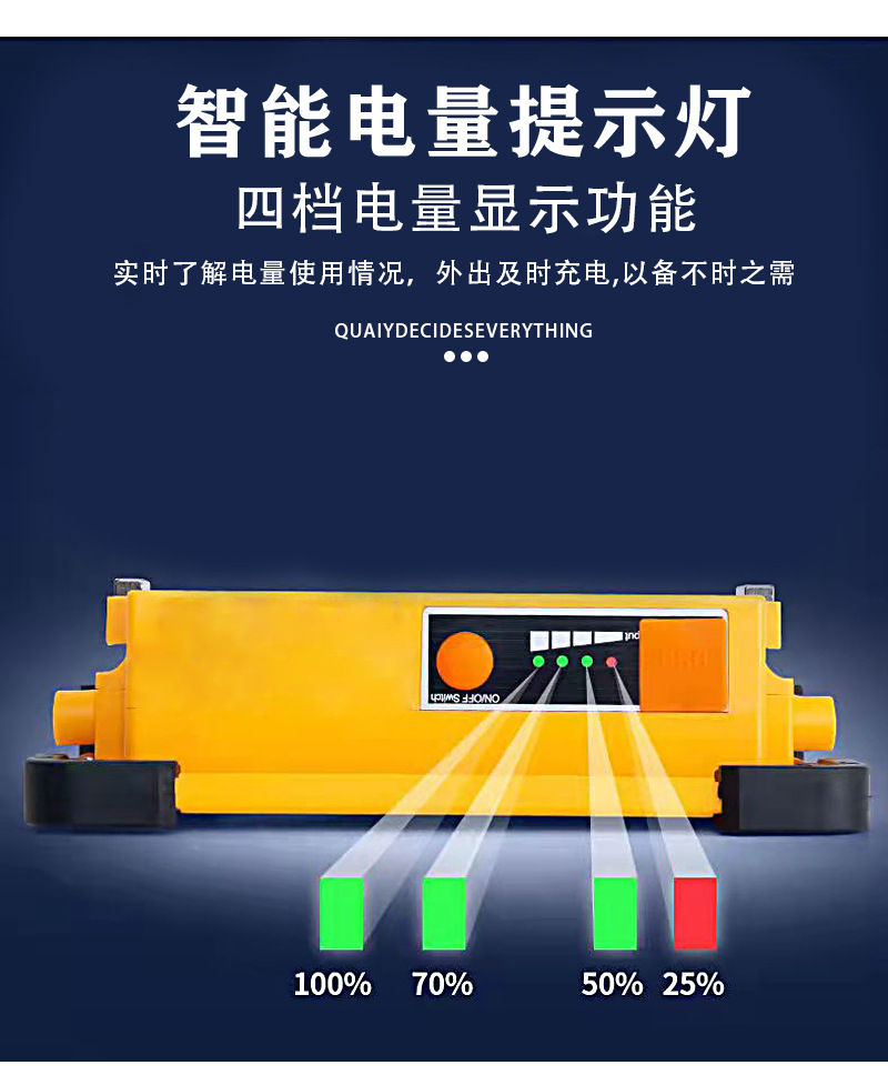 Thumbnail: GIE02 Rechargeable Led Flood Light IP66 DX172-50W